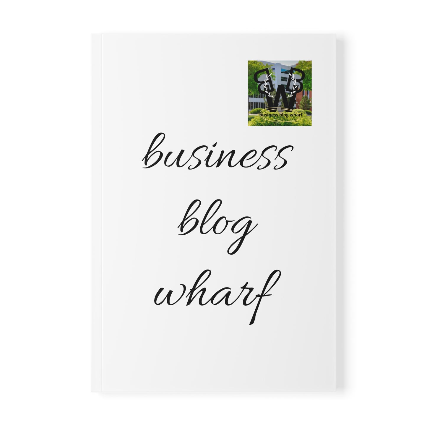 Business Blog Wharf Softcover A5 Notebook