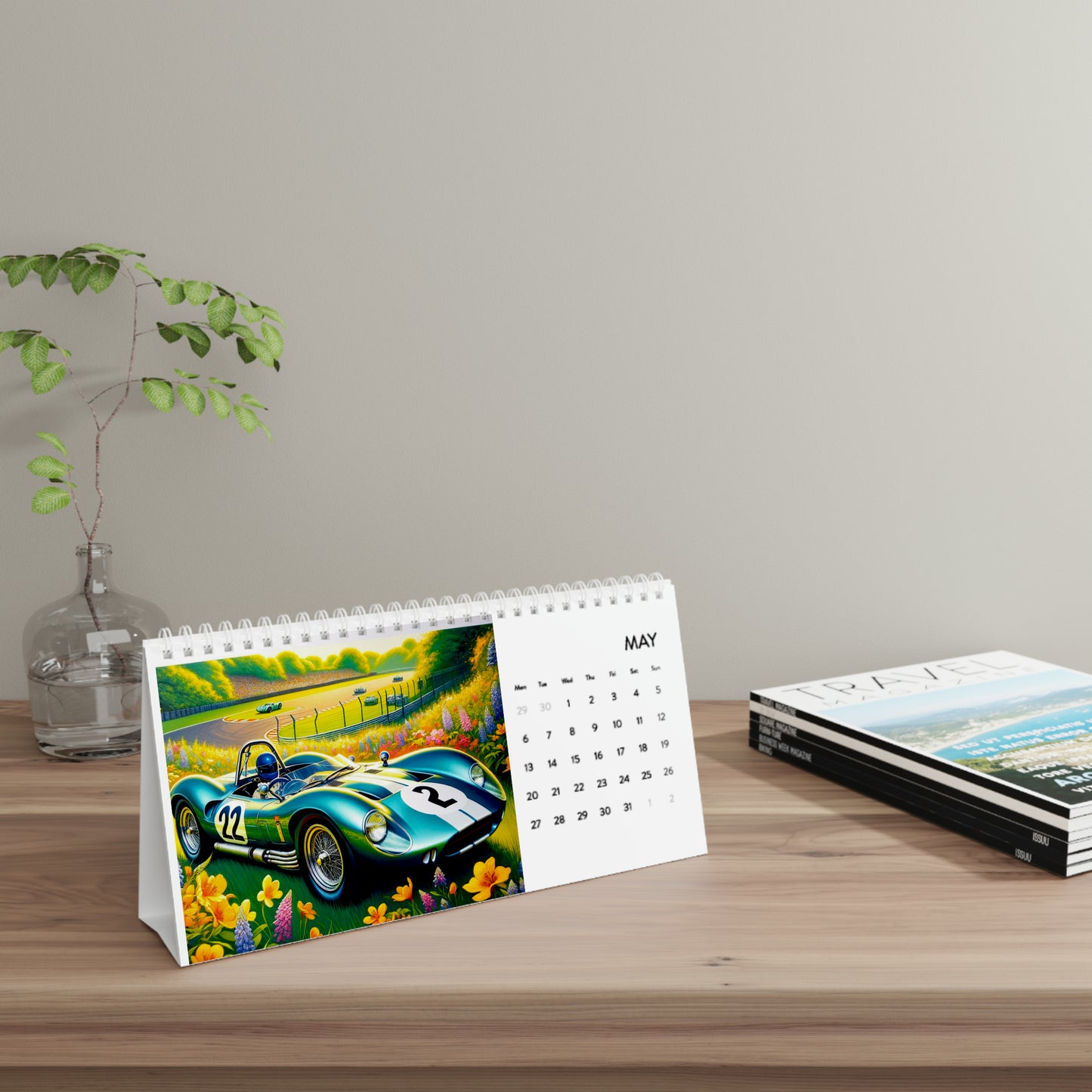 Cars Desk Calendar - Exclusive Ai Car Design