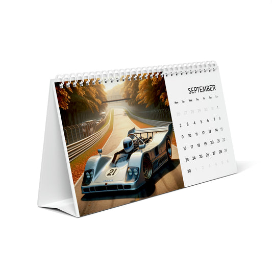 Cars Desk Calendar - Exclusive Ai Car Design