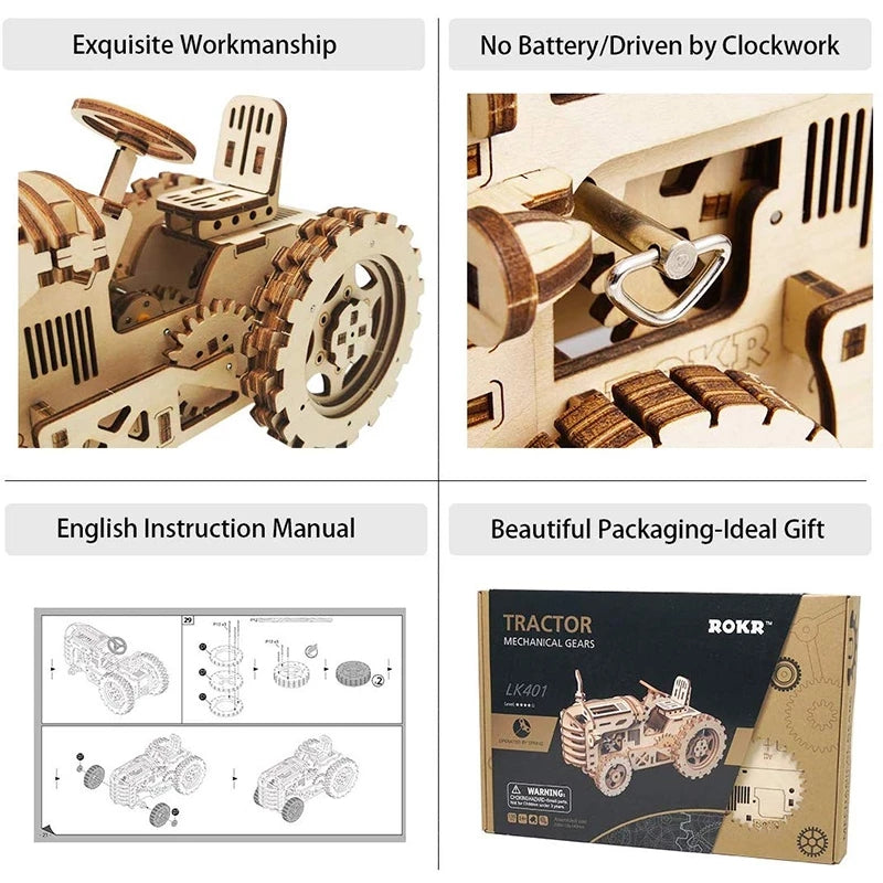 Mechanical Gear Drive Tractor