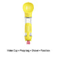 Portable Pet Water Bottle & Food Feeder