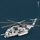 Transport Helicopter Puzzle Assembled Building Block Toys Model