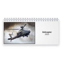 Helicopters Desk Calendar 2024