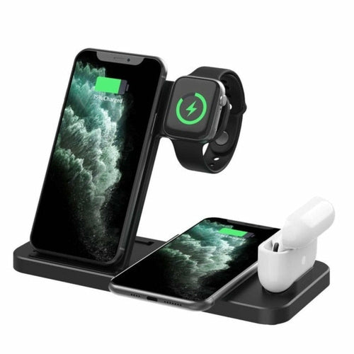 Dragon Wireless Charging Station – 15W 4-in-1 Fast Charger