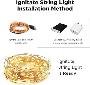 USB Color Light String LED