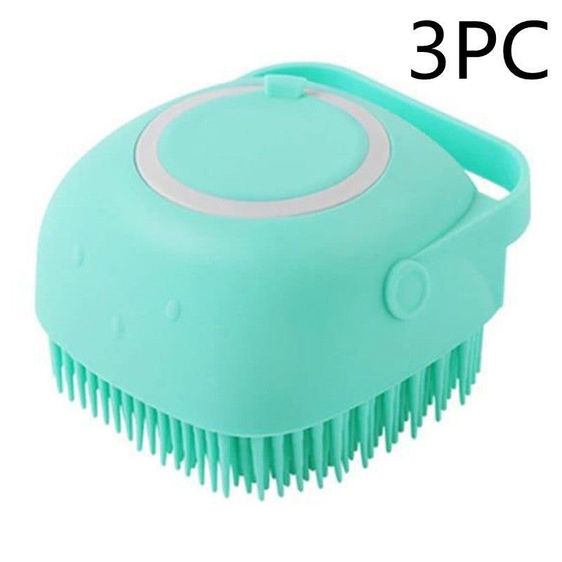 Magic Silicone Bath & Massage Glove Brush for Pets