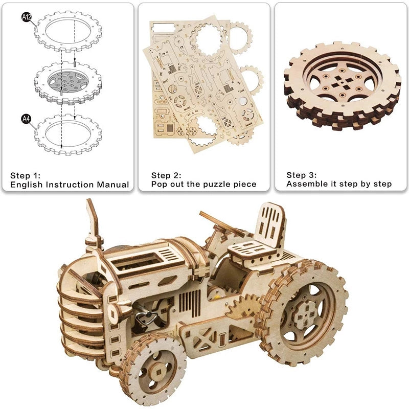 Mechanical Gear Drive Tractor