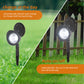 2pcs solar spotlight LED lighting