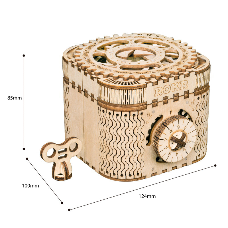 Robotime Rokr 123-Piece Treasure Box 3D Puzzle